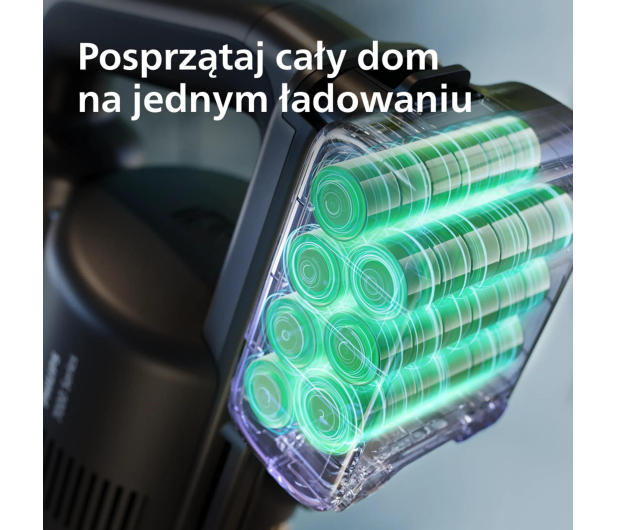 Philips XC7163/01 Odkurzacz pionowy Aqua Pet, niebieski - 1486259 - zdjęcie 7